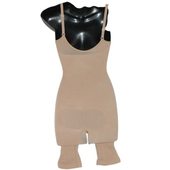 SKIMS Shapewear Mid Thigh Seamless Clay Bodysuit Kim Kardashian Size 2XS - Picture 7 of 14